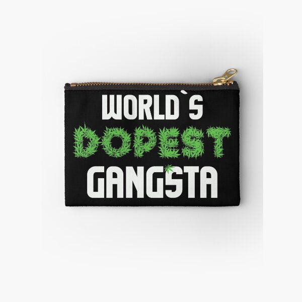 Item preview, Worlds Dopest Gangsta Cannabis Marihuana Ganja Pot Stoner Criminal Gangster Gift designed and sold by TheAplus.