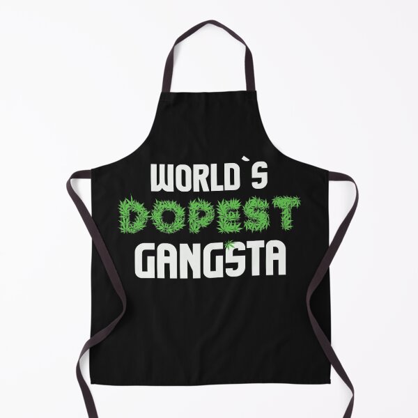 Item preview, Worlds Dopest Gangsta Cannabis Marihuana Ganja Pot Stoner Criminal Gangster Gift designed and sold by TheAplus.