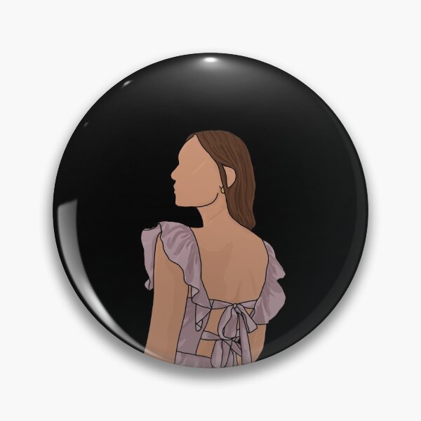 Item preview, Girl Looking Over Her Shoulder designed and sold by beckahbrooks.