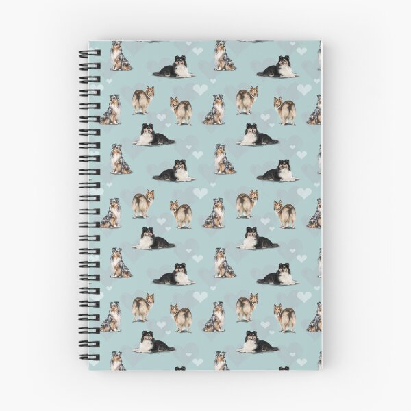 Item preview, The Shetland Sheepdog Sheltie in Blue designed and sold by Elspeth Rose Design.