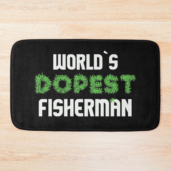 Item preview, Worlds Dopest Fisherman Cannabis Marihuana Ganja Pot Stoner Angler Fisher Gift designed and sold by TheAplus.