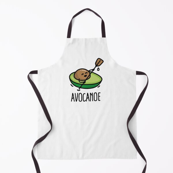 Item preview, Avocanoe funny canoe canoeing avocado pun kayak rafting puns kayaking designed and sold by LaundryFactory.