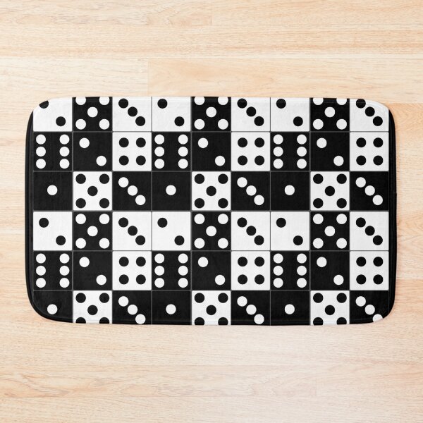 Item preview, 65 MCMLXV Black and White Dominoes Pattern designed and sold by 65 MCMLXV.
