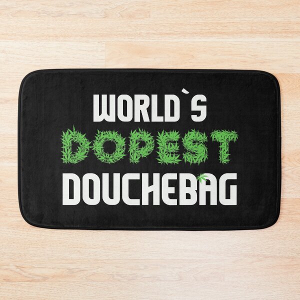Item preview, Worlds Dopest Douchebag Cannabis Marihuana Ganja Pot Stoner Douche Gift designed and sold by TheAplus.