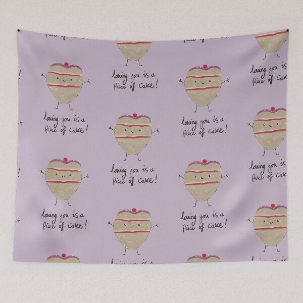 Item preview, Loving you is a piece of cake designed and sold by Matt Corrigan.