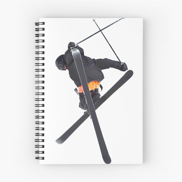 Item preview, Freeride skier performing a double X designed and sold by neil harrison.