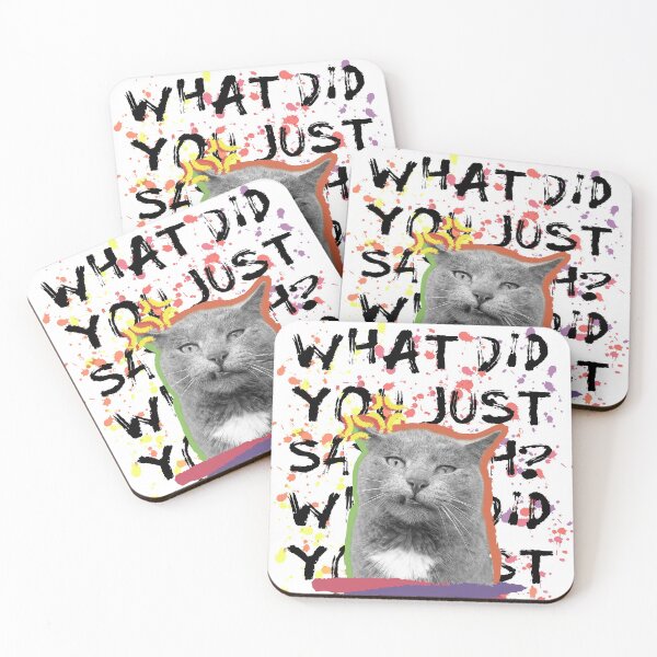 Item preview, What Did You Just Say, Huh? designed and sold by Typography & Streetwear.