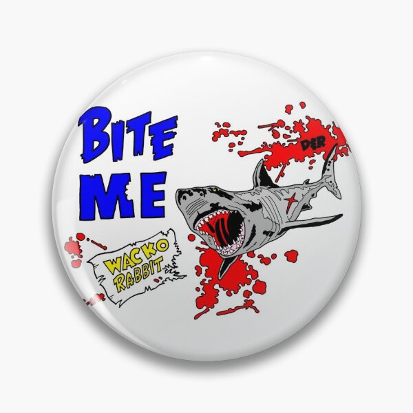 Item preview, GREAT WHITE SHARK BITE ME designed and sold by wacko41.
