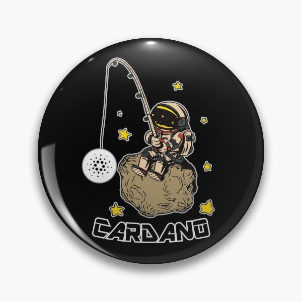 Item preview, Astronaut Fishing for Cardano ADA designed and sold by Frosty1489.