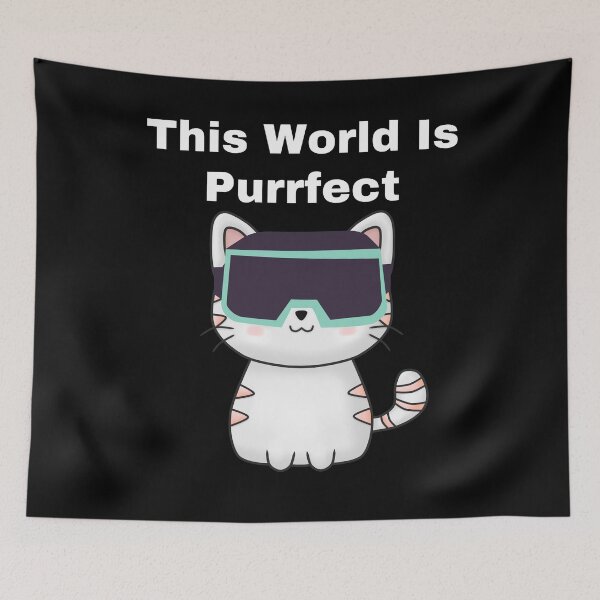 Item preview, Cat Gamer VR Virtual Reality designed and sold by BellaVille.