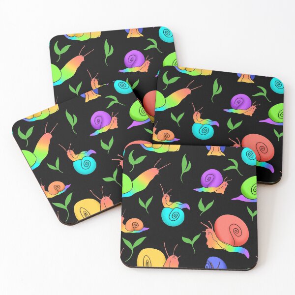 Item preview, Pride Snails Black BG designed and sold by DiaboliKupcake.