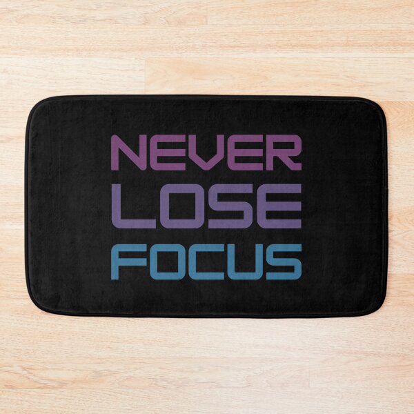 Item preview, Never Lose Focus Motivational Print Color designed and sold by Ensjodesigns.