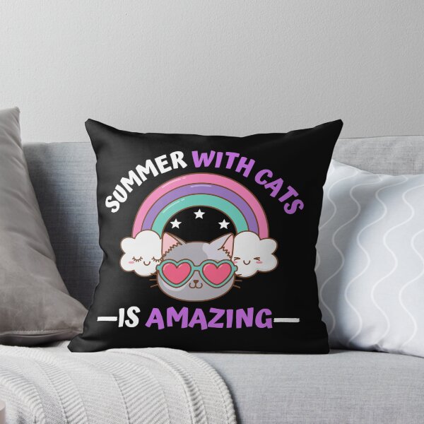 Item preview, Summer With Cats Is Amazing designed and sold by ByMrMountain.
