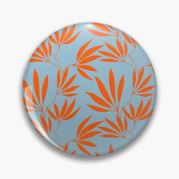 Item preview, Long leaves in electric tangerine designed and sold by shushunya13.
