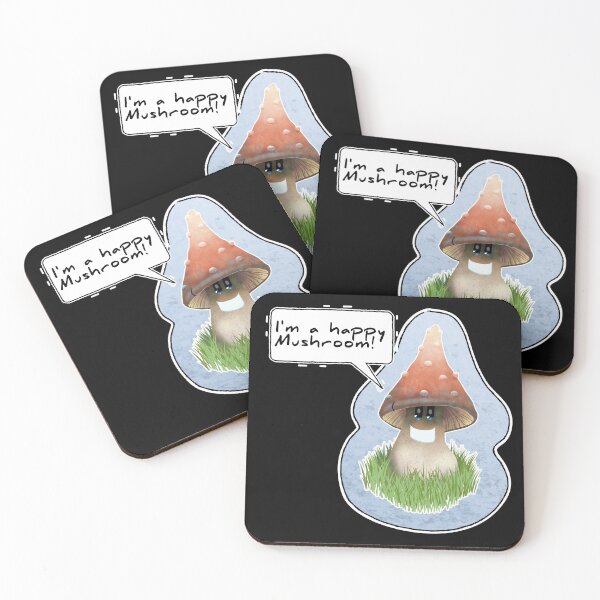 Item preview, Happy mushroom designed and sold by Mahkor.