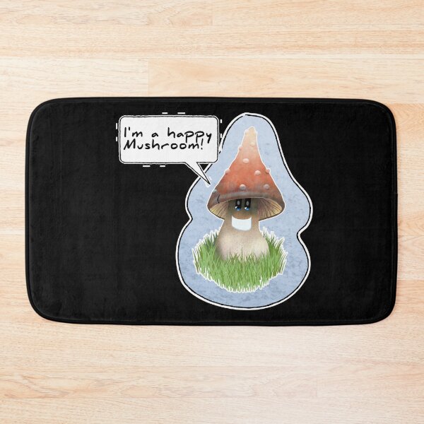 Item preview, Happy mushroom designed and sold by Mahkor.