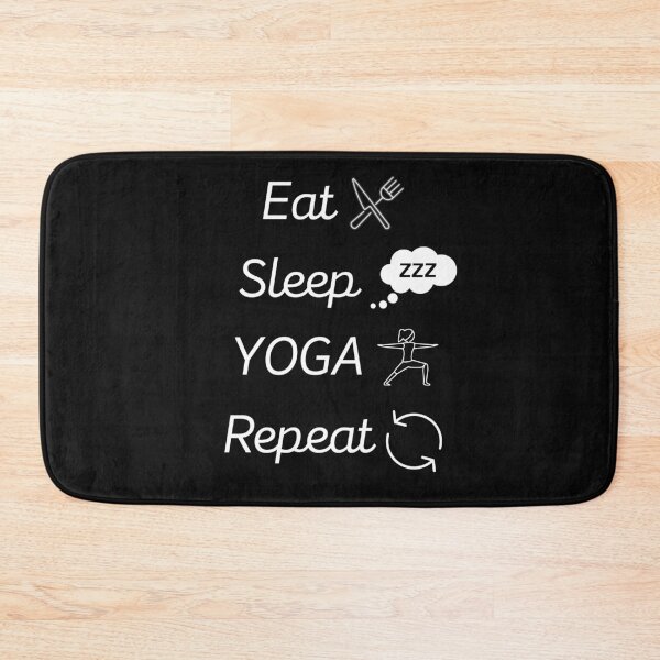Item preview, Eat Sleep YOGA Repeat designed and sold by dabluelady.