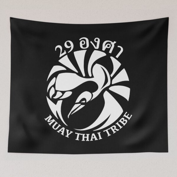 Item preview, 29 Degrees Muay Thai Tribe White Tree designed and sold by oteliakeli.