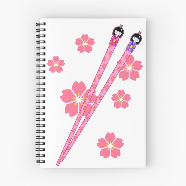 Item preview, Cute Kawaii Kokeshi Chopsticks Ohashi Design for Women Girls designed and sold by KamiNari7.