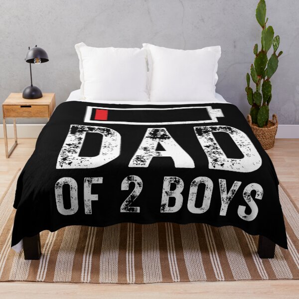 Item preview, Dad of 2 Boys Fathers Day Gift - Dad Gift for Fathers Day - Funny Fathers Day Gift for Dad from Son - Cool Dad Gift Idea designed and sold by ambaart.