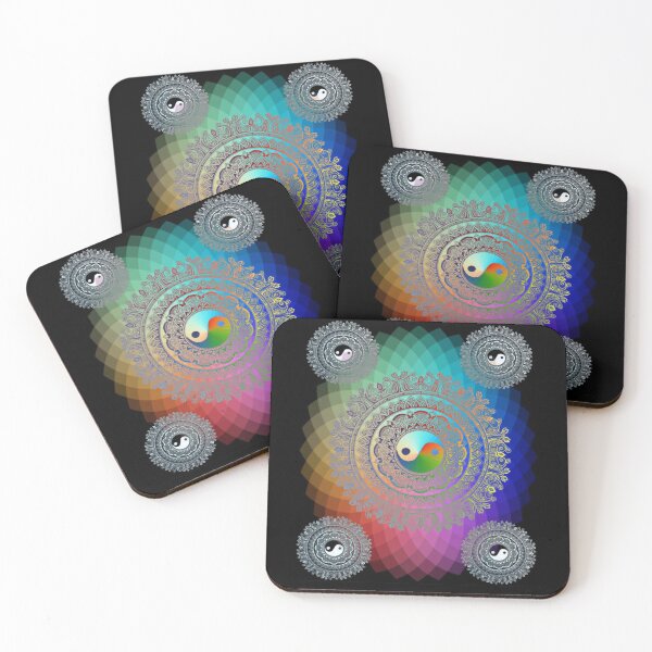 Item preview, Yin Yang Mandala designed and sold by Pooja-Alva.