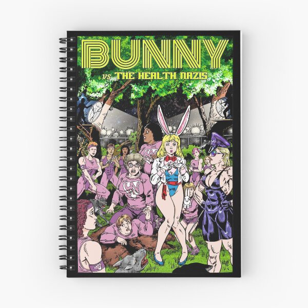 Item preview, Bunny vs the Health Nuts designed and sold by Arthur Wendler.