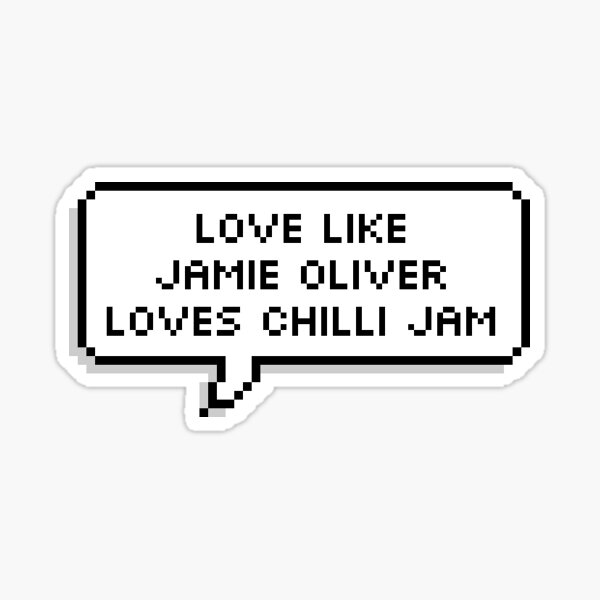 UNCLE ROGER "Liebe wie Jamie Oliver" Sticker