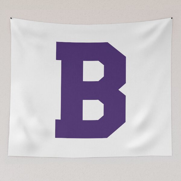 Item preview, Alphabet, Purple B, Sports letter B designed and sold by TheCultStuff.