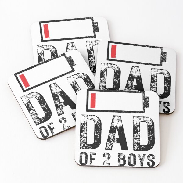 Item preview, Copy of Dad of 2 Boys Fathers Day Gift - Dad Gift for Fathers Day - Funny Fathers Day Gift for Dad from Son - Cool Dad Gift Idea designed and sold by ambaart.