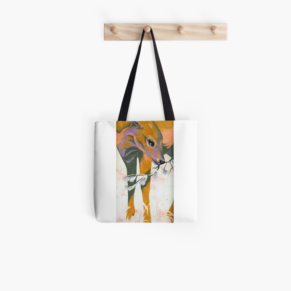 faun, baby deer Tote Bag