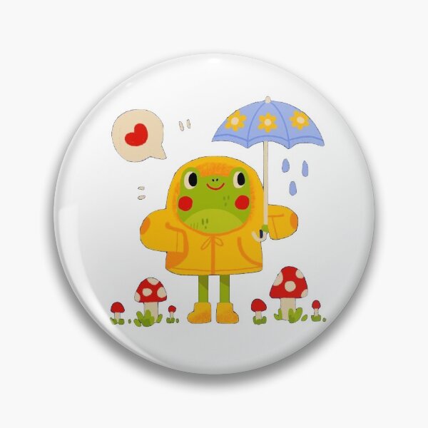 Item preview, Frog in Rain  designed and sold by SofiaSeek.