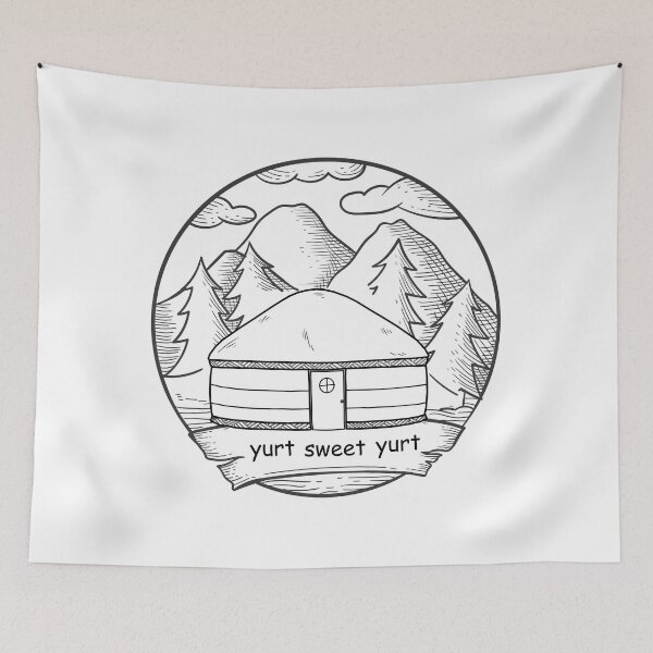 Item preview, Yurt Sweet Yurt designed and sold by dfavrefelix.