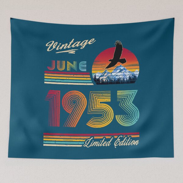 Item preview, June 1953 Birthday designed and sold by GreenSplash.