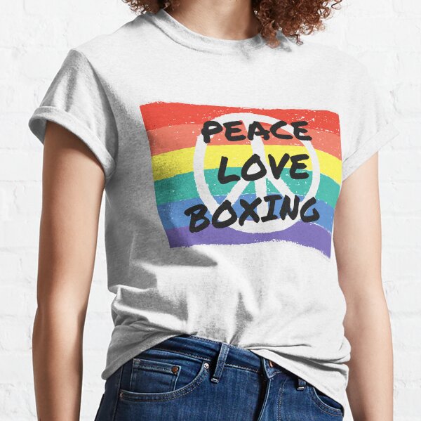 Item preview, Peace. Love. Boxing designed and sold by TheGreenGoat.