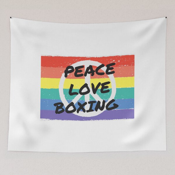 Item preview, Peace. Love. Boxing designed and sold by TheGreenGoat.