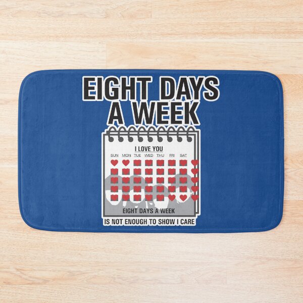 Item preview, Eight Days A Week designed and sold by VITROLA CARTOON Studio.