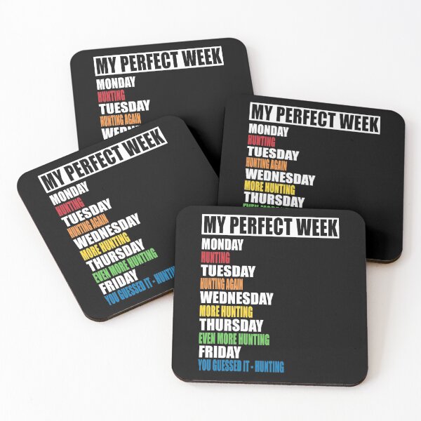 Item preview, My Perfect Week - Hunting designed and sold by MoonsmileProd.