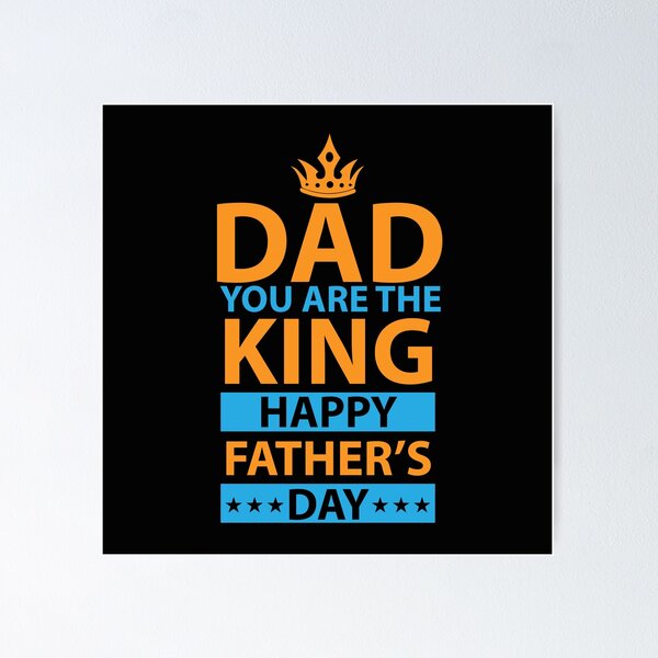 Item preview, Dad you are the king, Happy Father's Day designed and sold by SasKloset.