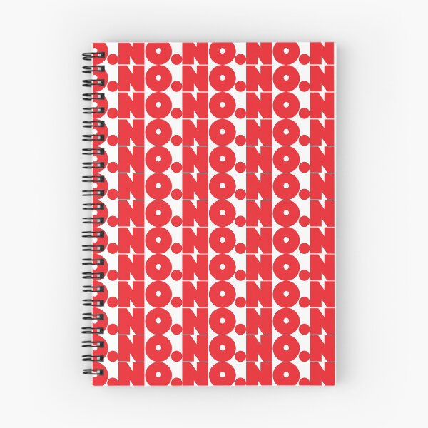 Item preview, Big NO (red) designed and sold by Peg Drew That.