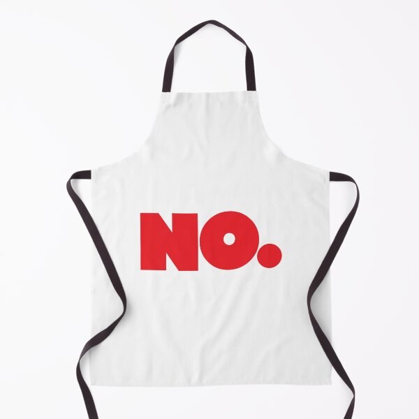 Item preview, Big NO (red) designed and sold by Peg Drew That.