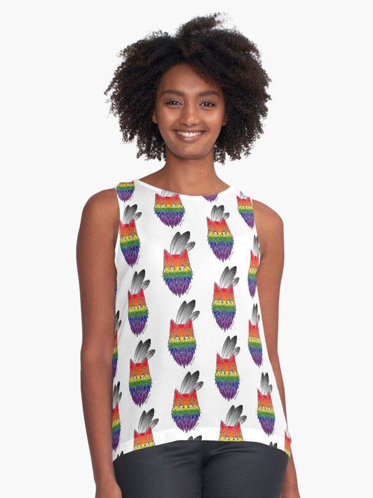 Item preview, Sleeveless Top designed and sold by kittthomasart.