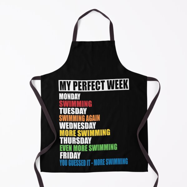 Item preview, My Perfect Week - Swimming designed and sold by MoonsmileProd.