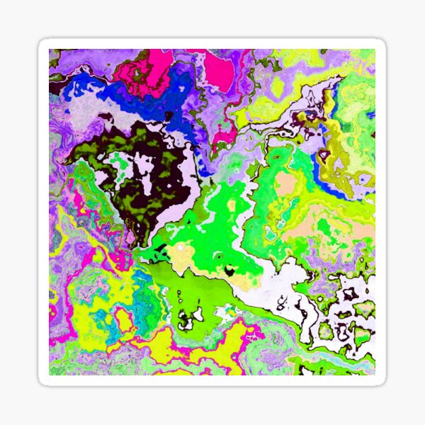 Item preview, Neon Graff Marble  designed and sold by Maggamaria79.