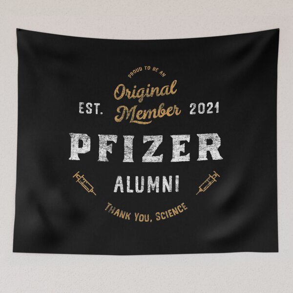Item preview, Pfizer Alumni 2021 Covid Vaccinated designed and sold by Teelightful.