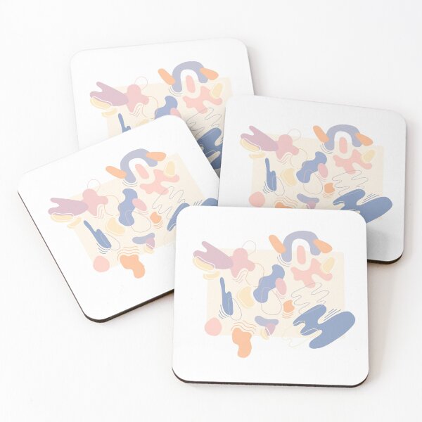 Item preview, Pastel Patterns in Sunset Colours 5 designed and sold by Hannah Kremer.