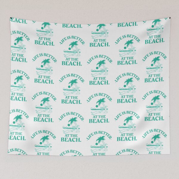 Item preview, Life Is Better At The Beach designed and sold by sasijaya.