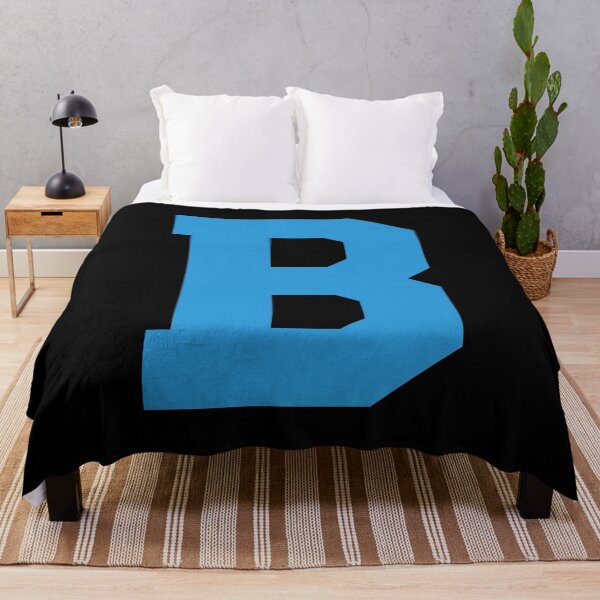 Item preview, Alphabet, Blue B, Sports letter B designed and sold by TheCultStuff.