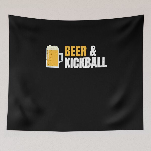 Item preview, Beer & Kickball I Kickball Team Shirt for Coaches & Players designed and sold by MarioShirtWorld.