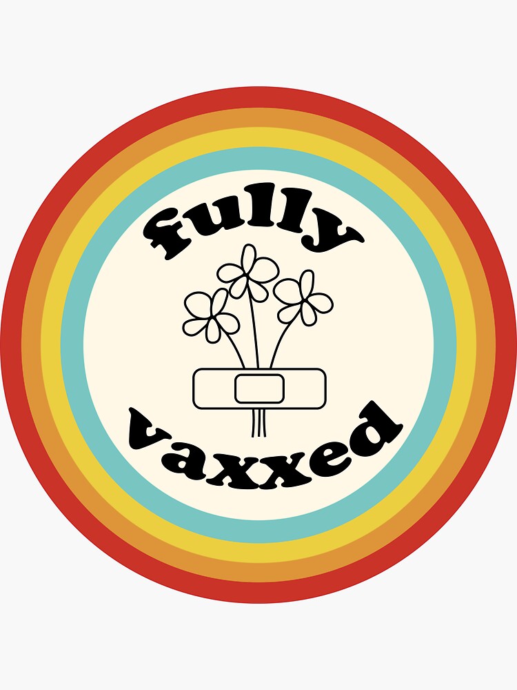 Which sticker is your favorite? #vaccinated