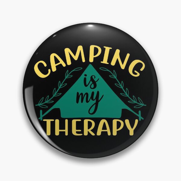 Item preview, Camping is my therapy designed and sold by medbdj.